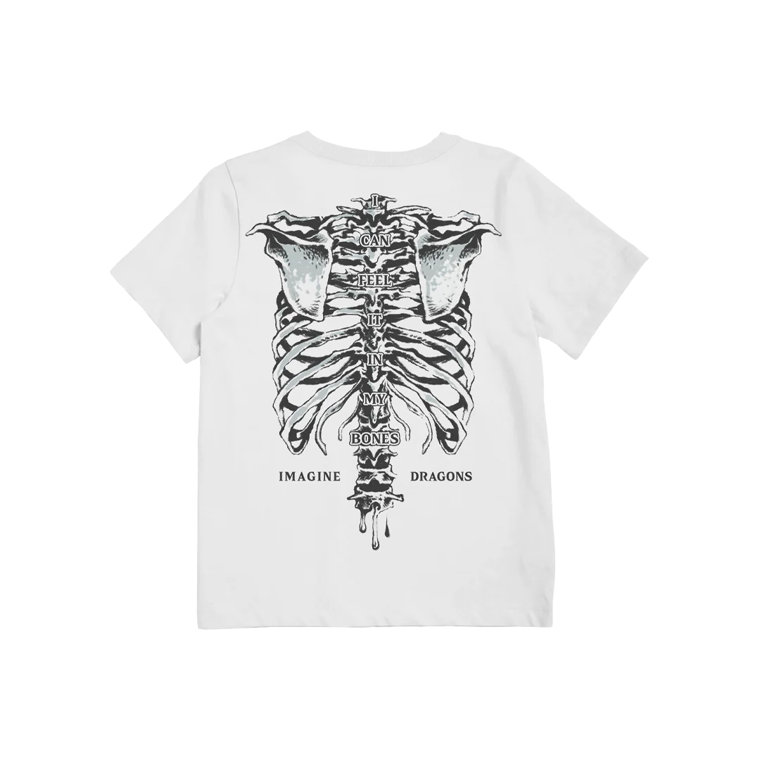 Feel It In My Bones Skeleton Tee - Image 4